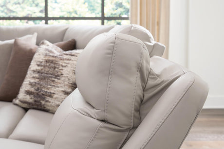 Gravier Gray 5-Piece Power Reclining Sectional view 2