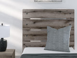 Graystorm Brown Gray Panel Bedroom Set — 4-Drawer Under-Bed Storage