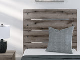 Graystorm Brown Gray Panel Bedroom Set Twin 4: Bed, Dresser, Mirror, Chest from Decor Furniture
