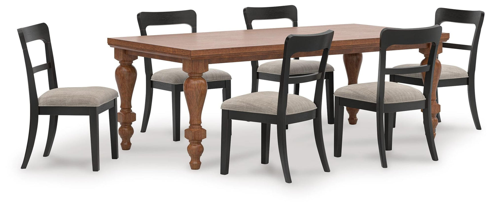 Greddinton Brown Dining Set from Decor Furniture