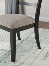Greddinton Brown Dining Set detail view