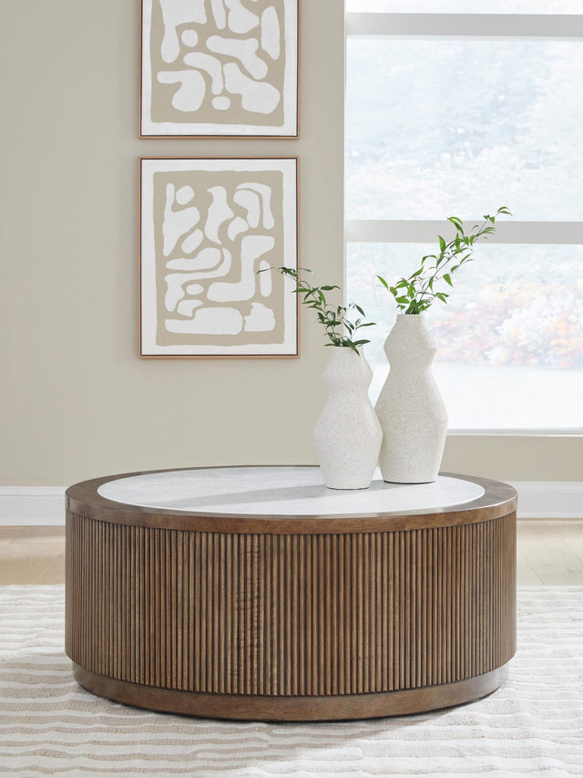 Hadonna Brown Coffee Table from Decor Furniture