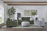 Haety Olive Sofa & Loveseat Set view 2