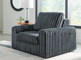 HamlinBay Gunmetal Chenille Power Gliding Chaise view 6