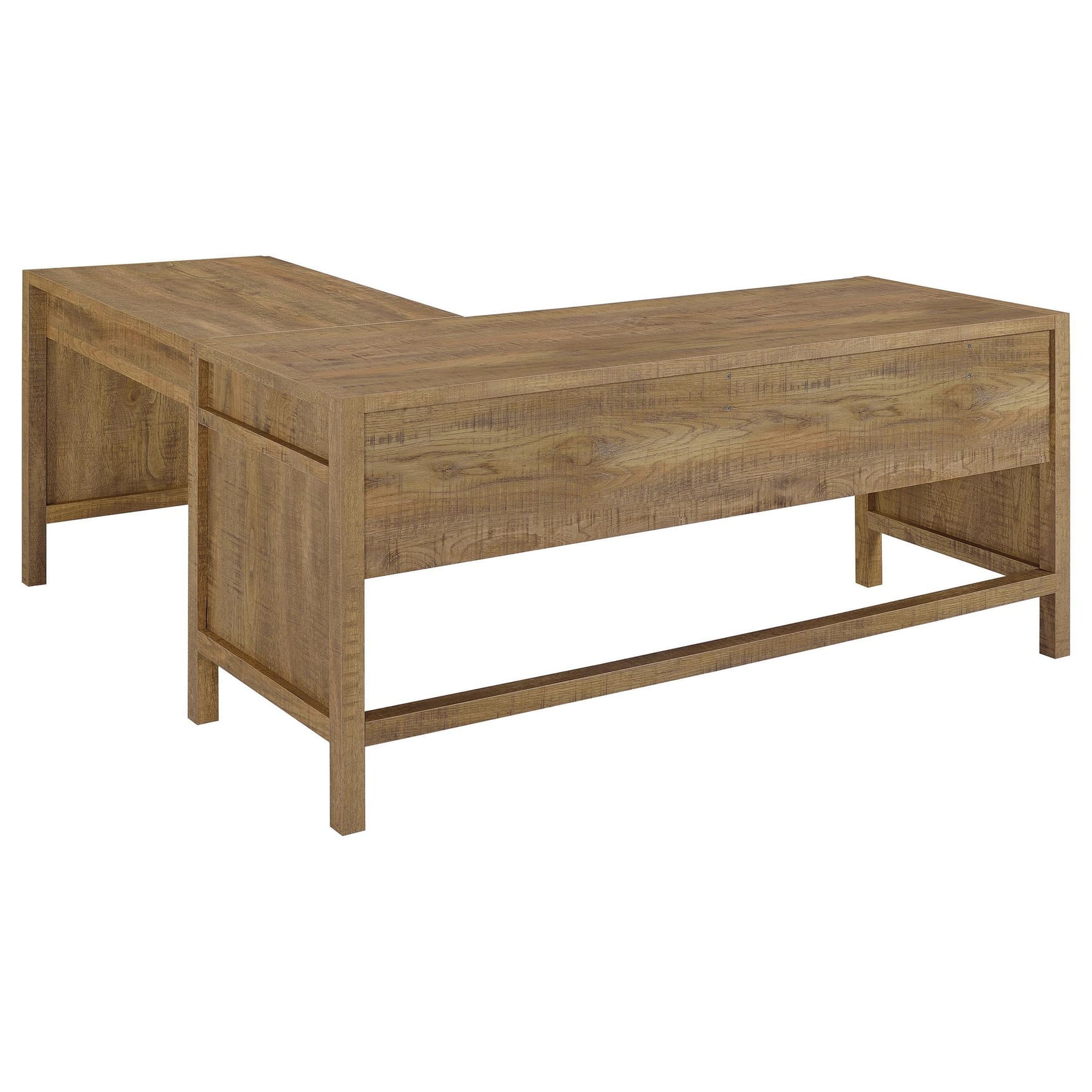 Hogan 1-drawer Lift Top L-shape Computer Writing Desk Mango view 6