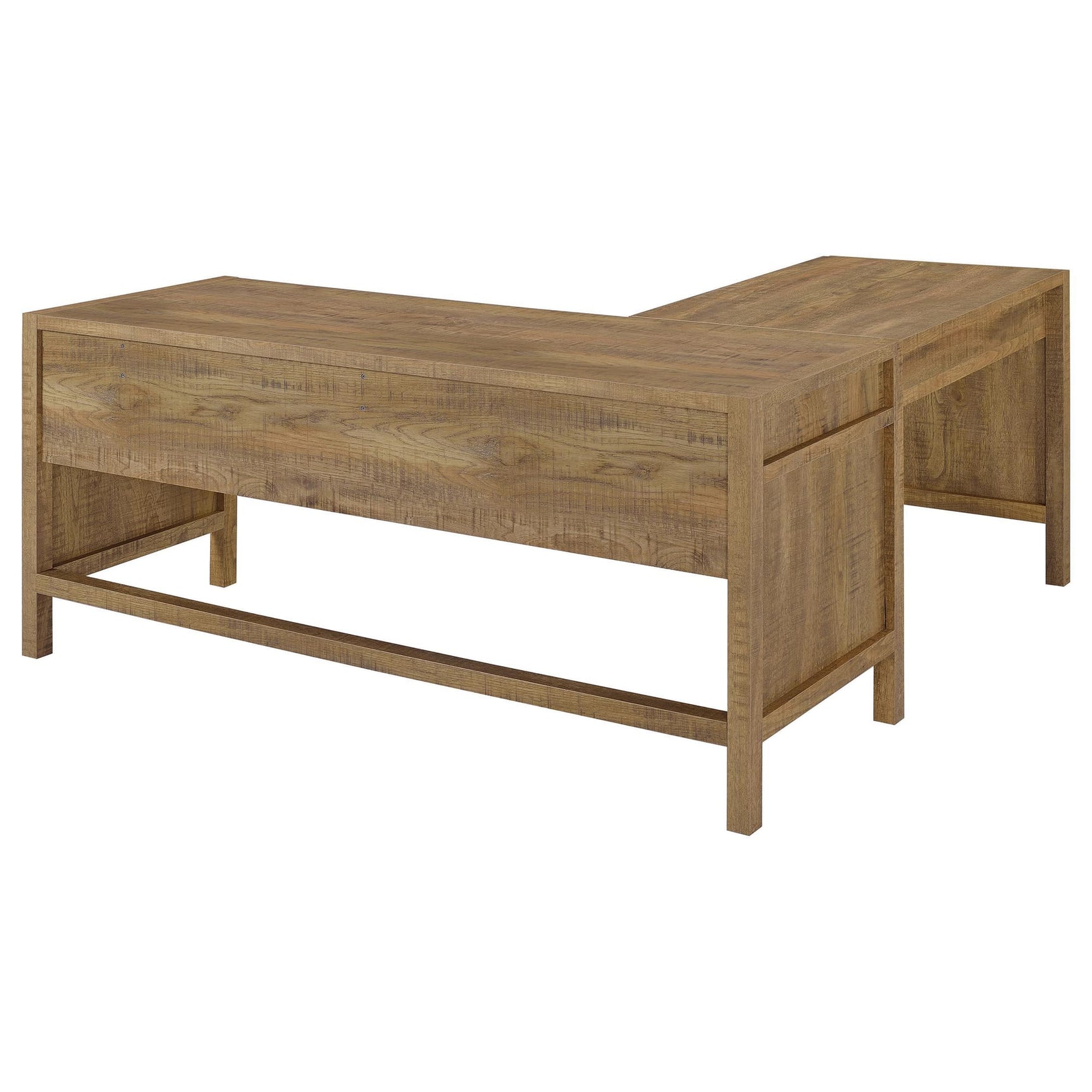 Hogan 1-drawer Lift Top L-shape Computer Writing Desk Mango view 7