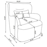 HP0426 Accent Chair Beige view 9