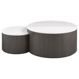HP0426 Nesting Coffee Table Charcoal view 2