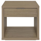 Ingram 2-Piece Coffee and End Table Set with Storage Latte view 5