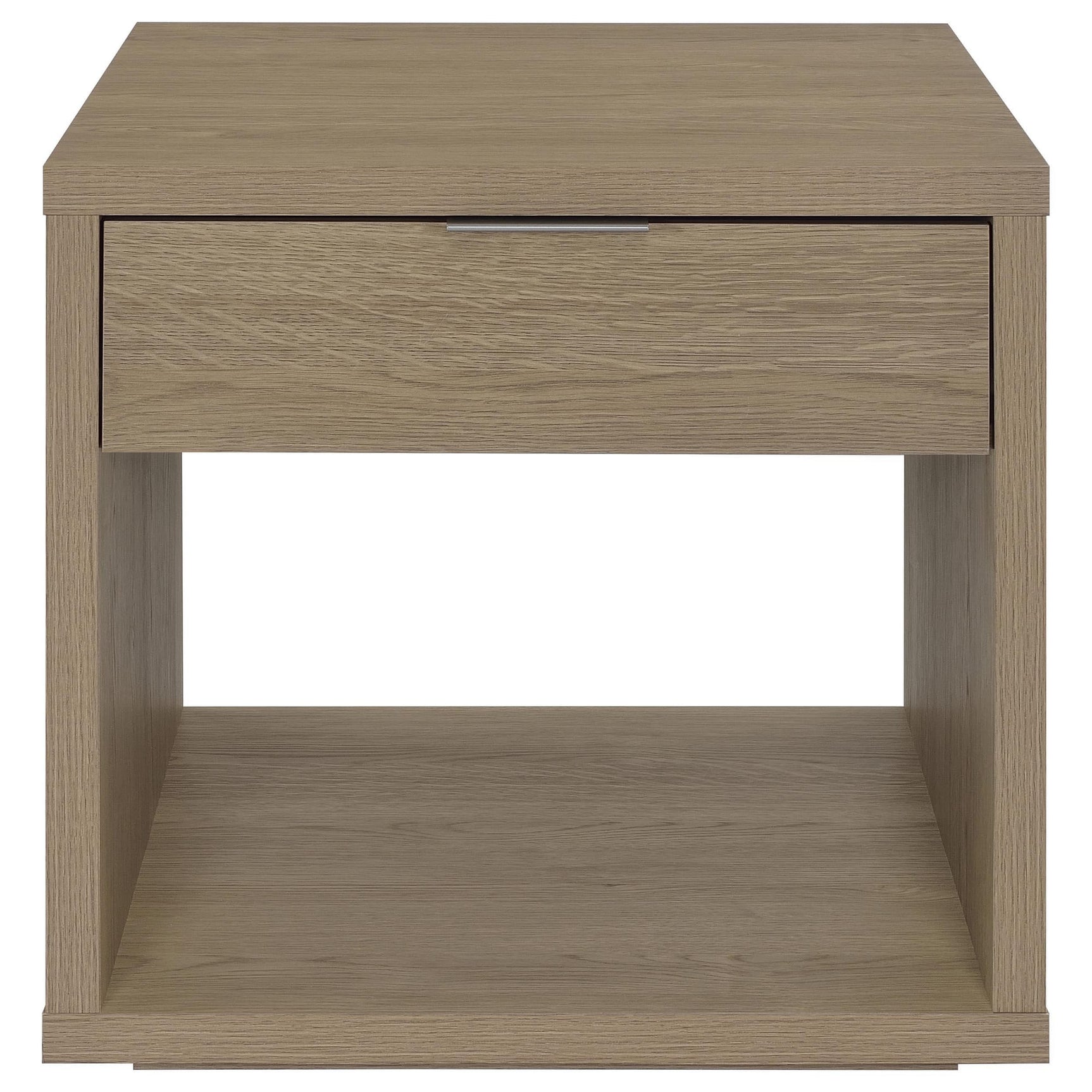 Ingram 2-Piece Coffee and End Table Set with Storage Latte view 5