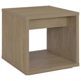 Ingram 2-Piece Coffee and End Table Set with Storage Latte view 7