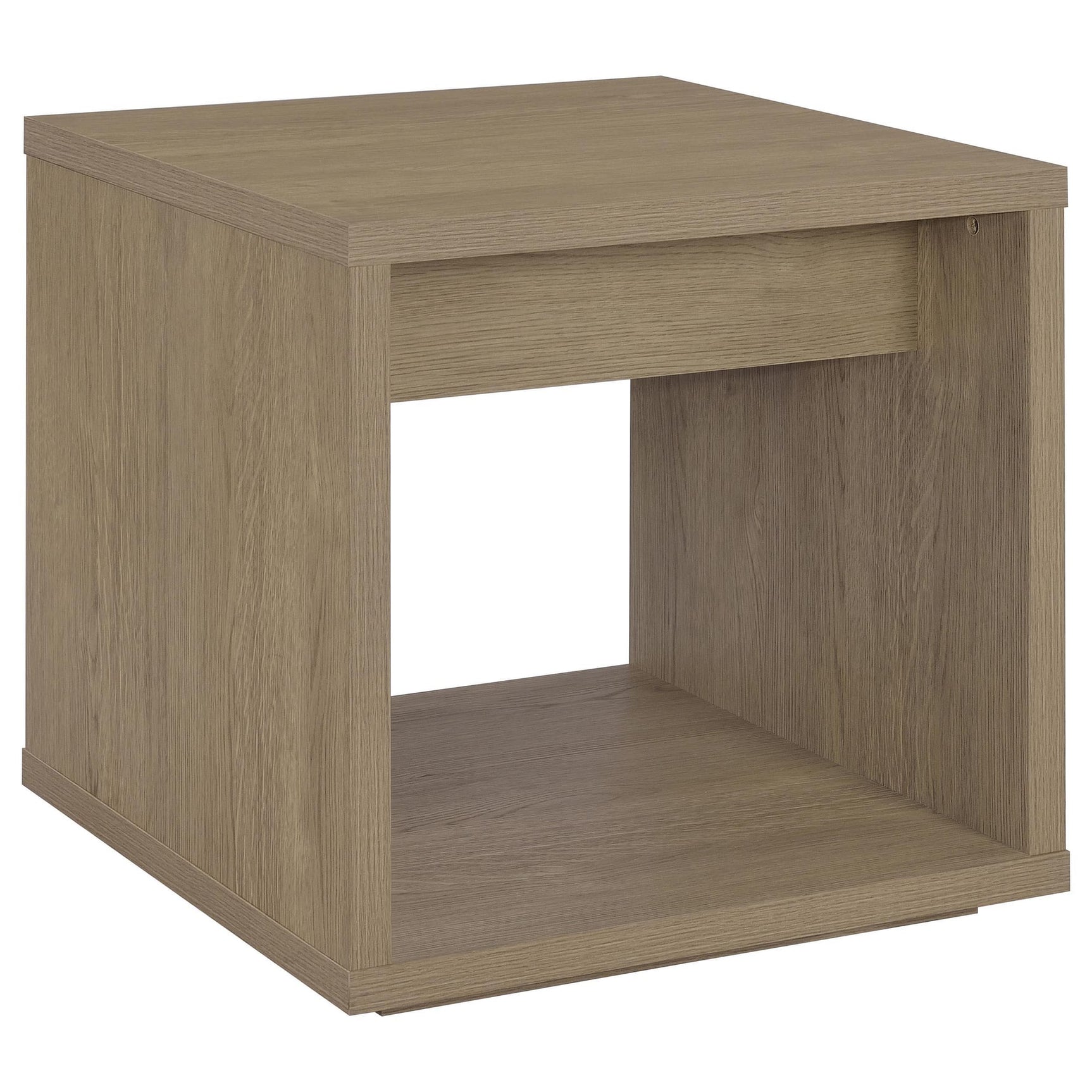 Ingram 2-Piece Coffee and End Table Set with Storage Latte view 7