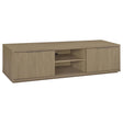Ingram 4-Door TV Stand for TVs up to 85 Inches Latte from Decor Furniture