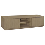 Ingram 4-Door TV Stand for TVs up to 85 Inches Latte from Decor Furniture