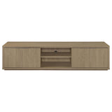 Ingram 4-Door TV Stand for TVs up to 85 Inches Latte view 3