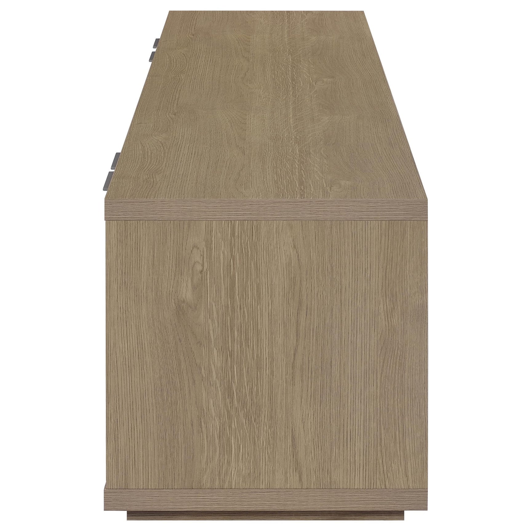 Ingram 4-Door TV Stand for TVs up to 85 Inches Latte view 8