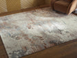 Jadenburg Cream/Gray/Sienna Large Rug from Decor Furniture