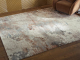 Jadenburg Cream/Gray/Sienna Large Rug from Decor Furniture