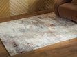 Jadenburg Cream/Gray/Sienna Medium Rug from Decor Furniture