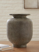 Jedwick Gray/Brown Vase from Decor Furniture