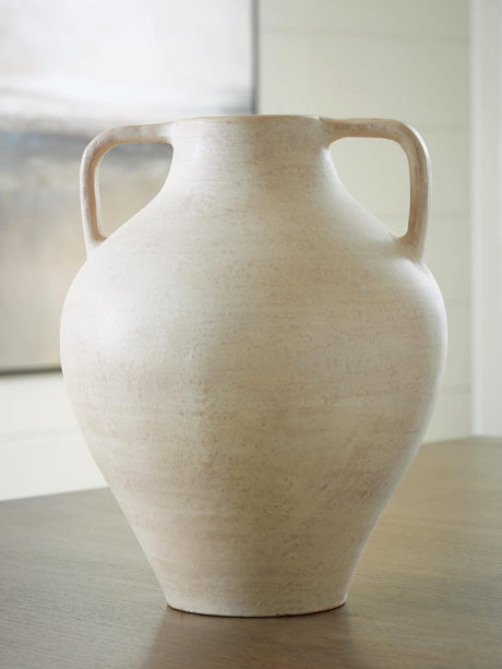 Justy Antique Beige Vase from Decor Furniture