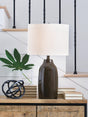 Jyler Brown Table Lamp from Decor Furniture