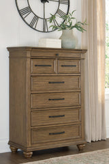 Karallin Medium Brown Chest of Drawers from Decor Furniture