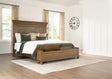 Karallin Medium Brown King Panel Storage Bed from Decor Furniture