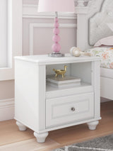 Kozlani White Upholstered Panel Bedroom Set view 30