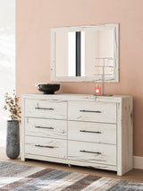 Lawroy Light Natural Panel Bedroom Set view 17
