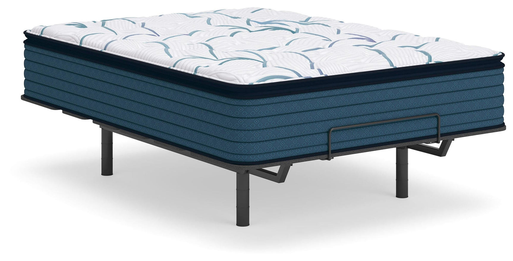 Limited Edition Plush PT 3.0 White Queen Mattress angled view