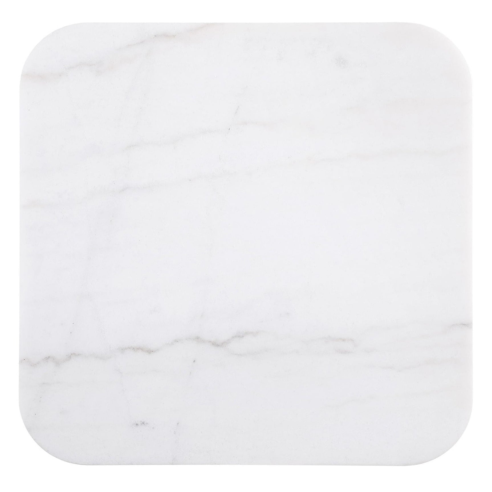 Lior 2-Piece Square Marble Top Coffee and End Table Set Charcoal view 5