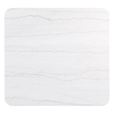 Lior 2-Piece Square Marble Top Coffee and End Table Set Charcoal view 9