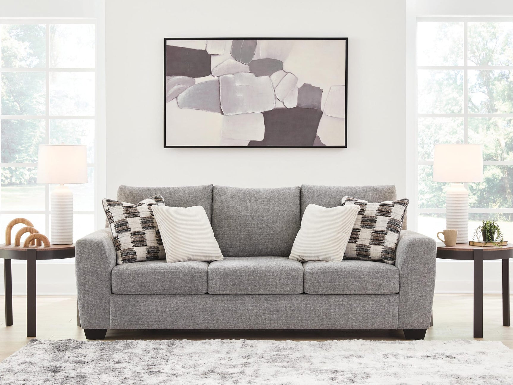 Loreo Flint Chenille Sofa from Decor Furniture