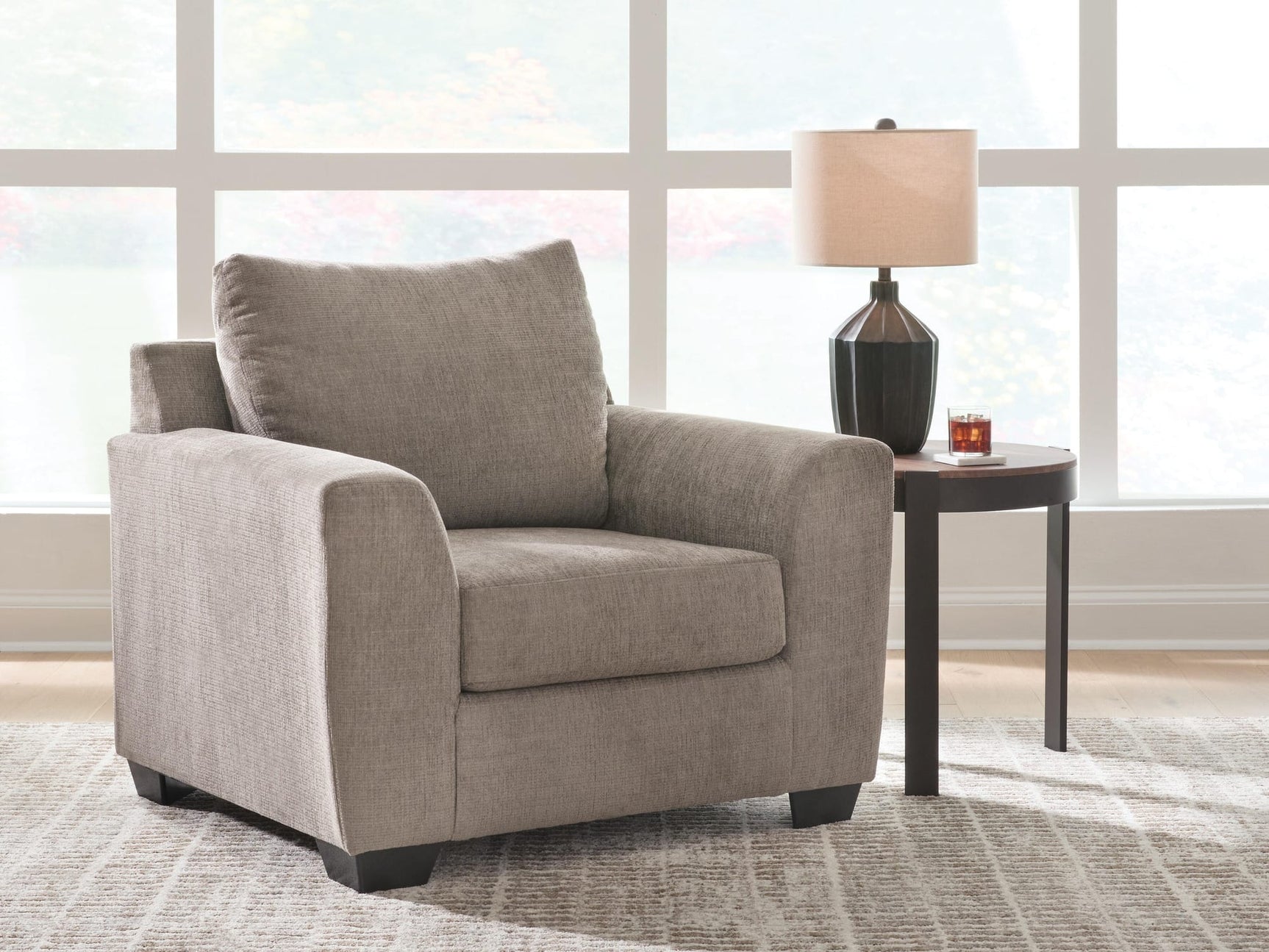 Loreo Truffle Chenille Chair from Decor Furniture
