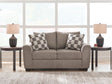 Loreo Truffle Chenille Loveseat from Decor Furniture