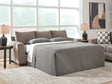 Loreo Truffle Chenille Queen Sofa Sleeper from Decor Furniture