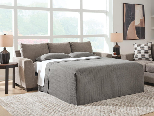 Loreo Truffle Chenille Queen Sofa Sleeper from Decor Furniture