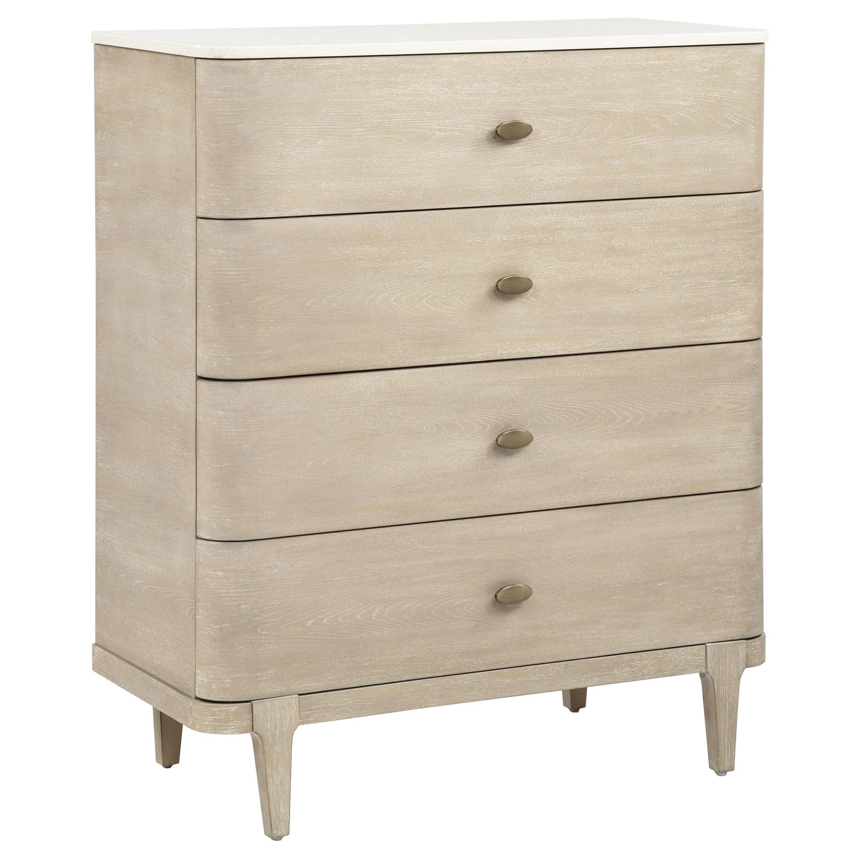 Lucaire 5-drawer Chest of Drawers Sandstone from Decor Furniture