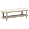 Lucaire Upholstered Bedroom Bench Sandstone from Decor Furniture