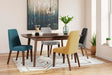 Lyncott Brown Dining Set 2 view 2