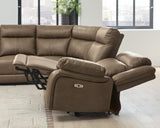 Max-Momentum Biscotti 5-Piece Power Reclining Sectional view 4