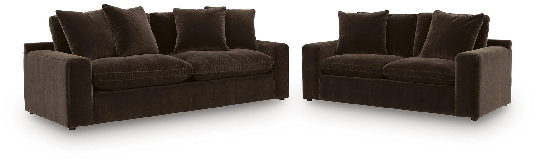 Maxton Bittersweet Heights Sofa and Loveseat view 4