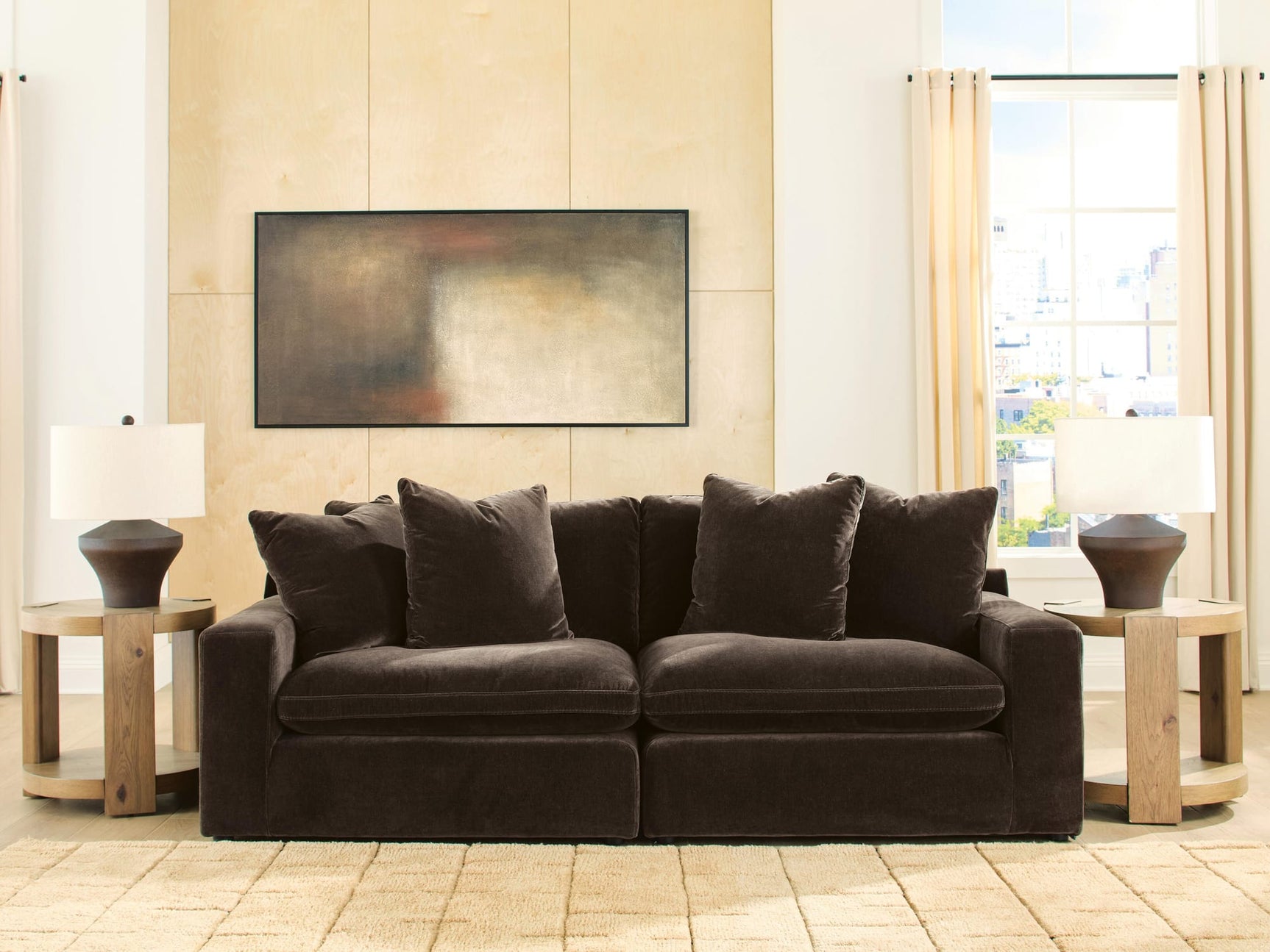 Maxton Heights Bittersweet 2-Piece Sectional Sofa from Decor Furniture
