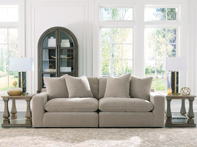 Maxton Heights Pebble 2-Piece Sectional Sofa from Decor Furniture