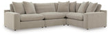 Maxton Heights Pebble 4-Piece Sectional view 4