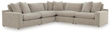 Maxton Heights Pebble 5-Piece Sectional view 2
