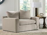 Maxton Heights Pebble Chenille,Velvet Oversized Chair from Decor Furniture