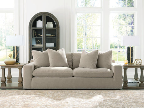 Maxton Heights Pebble Chenille,Velvet Sofa from Decor Furniture