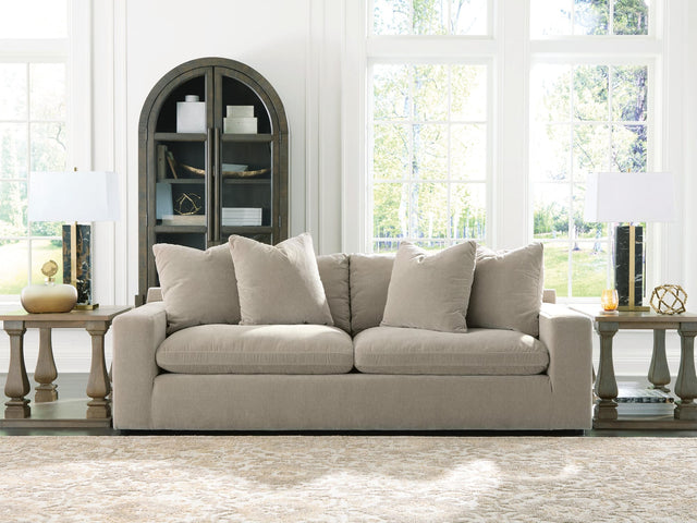 Maxton Heights Pebble Chenille,Velvet Sofa from Decor Furniture